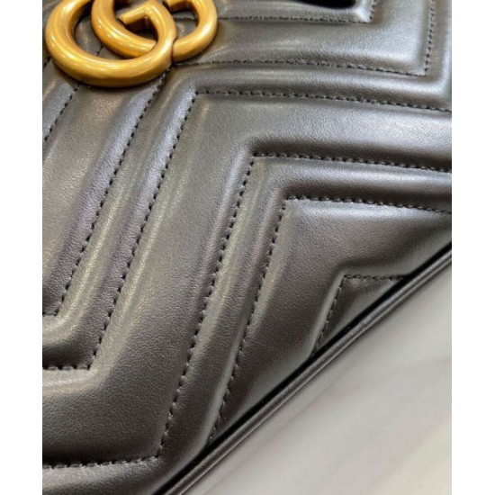 Replica Gucci GG Marmont Small Top Handle Bag 795199 Black Fake Gucci GG Marmont Small Top Handle Bag 795199 Black Replica