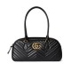 Replica Gucci GG Marmont Medium Top Handle Bag 795218 Black Replica Gucci GG Marmont Medium Top Handle Bag 795218 Black