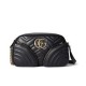 Fake Gucci GG Marmont Small Shoulder Bag 798715 Black Replica Replica Gucci GG Marmont Small Shoulder Bag 798715 Black