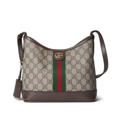 Replica Gucci Ophidia Series GG small shoulder bag Dark Coffee