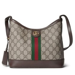 Replica Gucci Ophidia Series GG small shoulder bag Dark Coffee