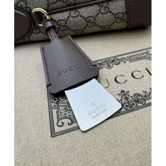 Fake Gucci Ophidia Series GG small shoulder bag Dark Coffee Replica Replica Gucci Ophidia Series GG small shoulder bag Dark Coffee