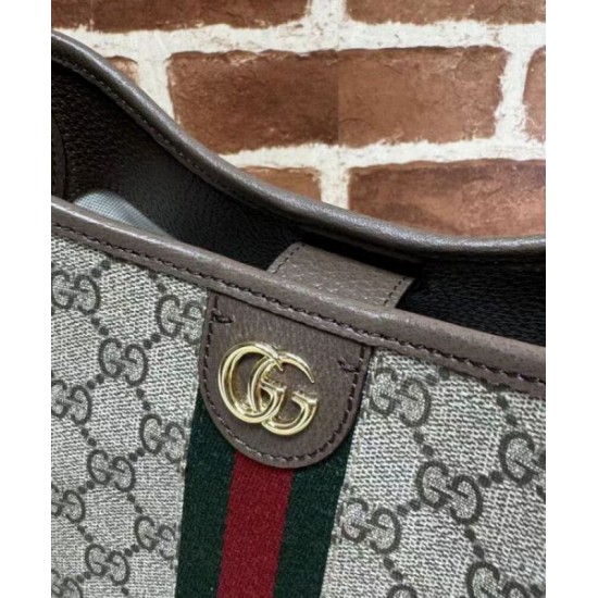 Fake Gucci Ophidia Series GG small shoulder bag Dark Coffee Replica Replica Gucci Ophidia Series GG small shoulder bag Dark Coffee