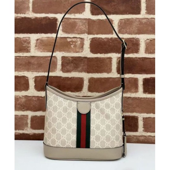 Replica Gucci Ophidia Series GG small shoulder bag Cream Replica Gucci Ophidia Series GG small shoulder bag Cream