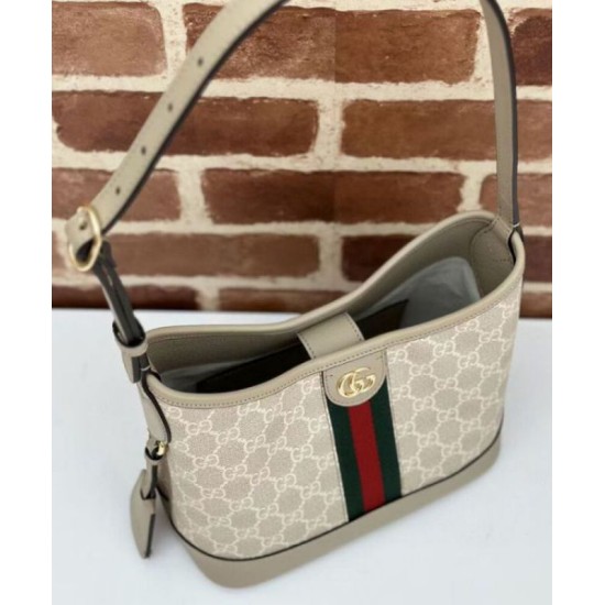 Replica Gucci Ophidia Series GG small shoulder bag Cream Replica Gucci Ophidia Series GG small shoulder bag Cream