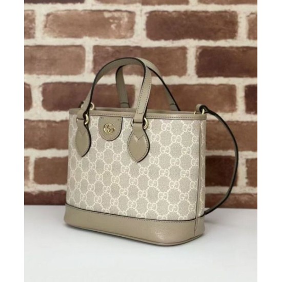 Fake Gucci Ophidia Series mini tote bag Cream Replica Fake Gucci Ophidia Series mini tote bag Cream Replica