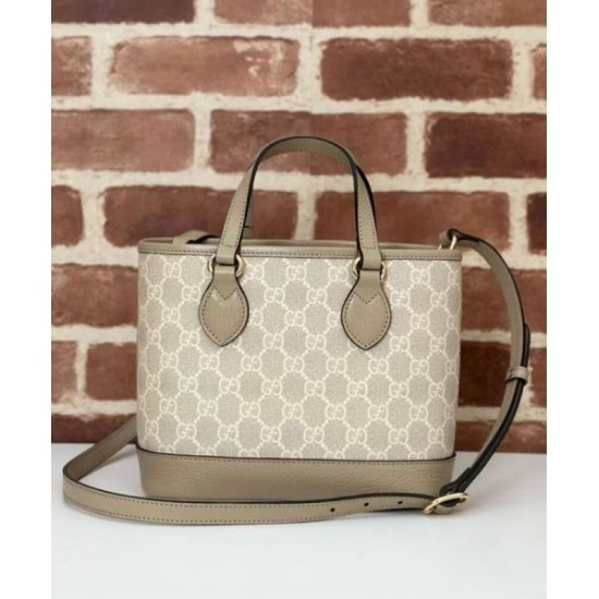 Fake Gucci Ophidia Series mini tote bag Cream Replica Fake Gucci Ophidia Series mini tote bag Cream Replica