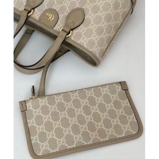Fake Gucci Ophidia Series mini tote bag Cream Replica Fake Gucci Ophidia Series mini tote bag Cream Replica