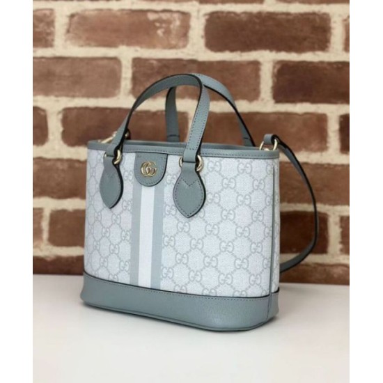 Replica Gucci Ophidia Series mini tote bag Blue Replica Gucci Ophidia Series mini tote bag Blue