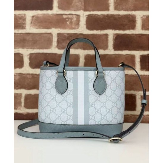 Replica Gucci Ophidia Series mini tote bag Blue Replica Gucci Ophidia Series mini tote bag Blue