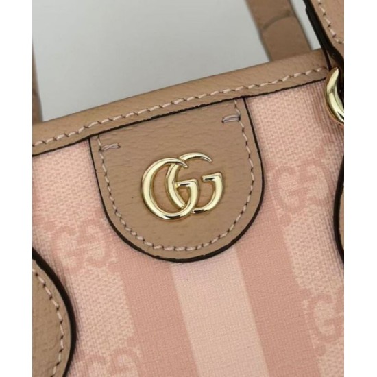 Fake Gucci Ophidia Series mini tote bag Pink Replica Replica Gucci Ophidia Series mini tote bag Pink