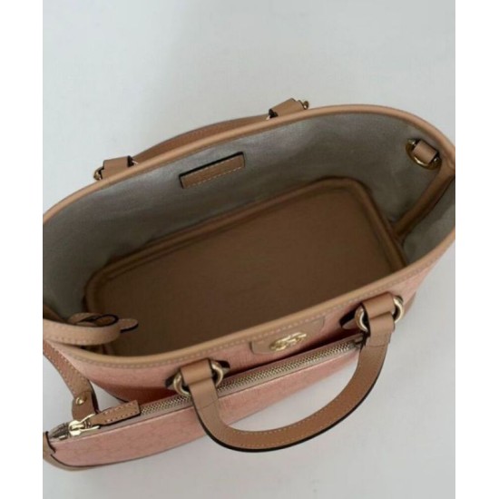 Fake Gucci Ophidia Series mini tote bag Pink Replica Replica Gucci Ophidia Series mini tote bag Pink