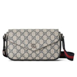 Fake Gucci Ophidia Mini Bag 764961 Blue Replica