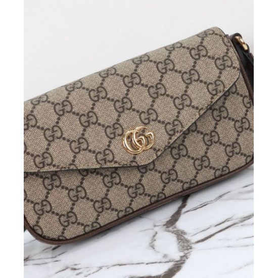 Fake Gucci Ophidia Mini Bag 764961 Dark Coffee Replica Fake Gucci Ophidia Mini Bag 764961 Dark Coffee Replica