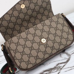 Fake Gucci Ophidia Mini Bag 764961 Dark Coffee Replica