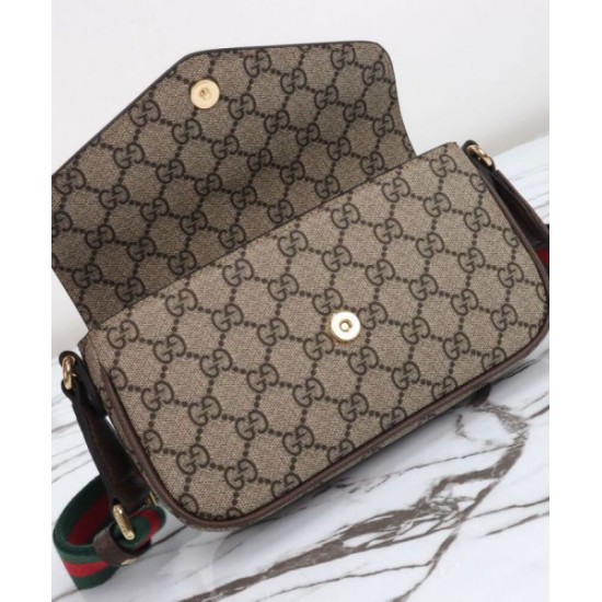 Fake Gucci Ophidia Mini Bag 764961 Dark Coffee Replica Fake Gucci Ophidia Mini Bag 764961 Dark Coffee Replica