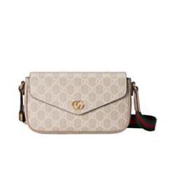 Fake Gucci Ophidia Mini Bag 764961 Cream Replica