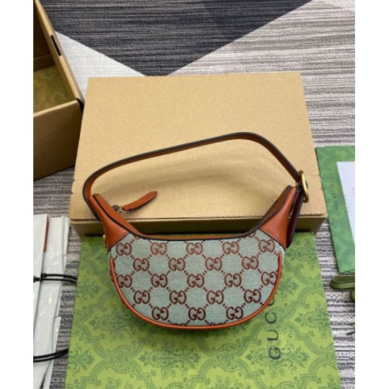 Replica Gucci Ophidia Super Mini Shoulder Bag 783124 Coffee
