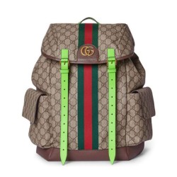 Replica Gucci Ophidia Gg Medium Backpack 598140 Green