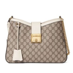 Replica Gucci Padlock GG Medium Shoulder Bag 795113 Cream