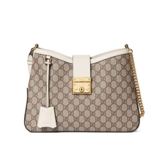 Replica Gucci Padlock GG Medium Shoulder Bag 795113 Cream Replica Gucci Padlock GG Medium Shoulder Bag 795113 Cream