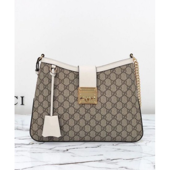 Replica Gucci Padlock GG Medium Shoulder Bag 795113 Cream Replica Gucci Padlock GG Medium Shoulder Bag 795113 Cream