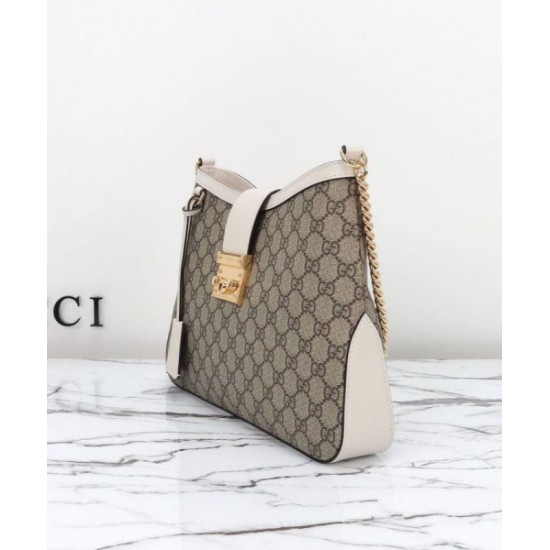 Replica Gucci Padlock GG Medium Shoulder Bag 795113 Cream Replica Gucci Padlock GG Medium Shoulder Bag 795113 Cream