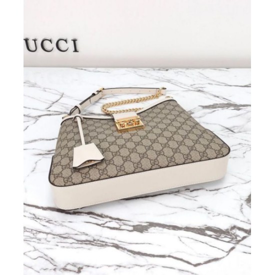 Replica Gucci Padlock GG Medium Shoulder Bag 795113 Cream Replica Gucci Padlock GG Medium Shoulder Bag 795113 Cream