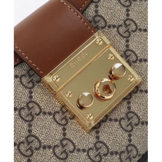 Replica Gucci Padlock Small Shoulder Bag 811705 Coffee Replica Gucci Padlock Small Shoulder Bag 811705 Coffee