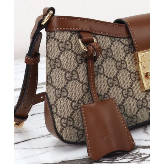 Replica Gucci Padlock Small Shoulder Bag 811705 Coffee Replica Gucci Padlock Small Shoulder Bag 811705 Coffee