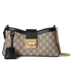 Replica Gucci Padlock Small Shoulder Bag 811705 Black