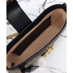 Replica Gucci Padlock Small Shoulder Bag 811705 Black Replica Gucci Padlock Small Shoulder Bag 811705 Black
