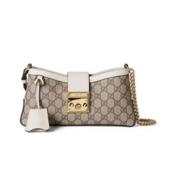 Replica Gucci Padlock Small Shoulder Bag 811705 Cream