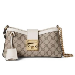 Replica Gucci Padlock Small Shoulder Bag 811705 Cream