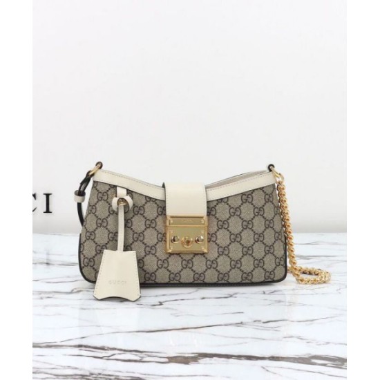 Replica Gucci Padlock Small Shoulder Bag 811705 Cream Replica Gucci Padlock Small Shoulder Bag 811705 Cream