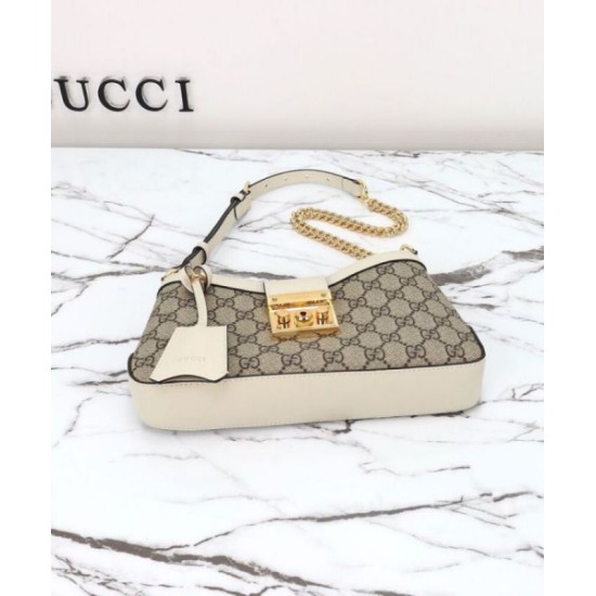 Replica Gucci Padlock Small Shoulder Bag 811705 Cream Replica Gucci Padlock Small Shoulder Bag 811705 Cream
