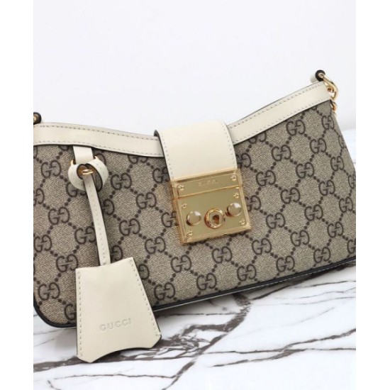 Replica Gucci Padlock Small Shoulder Bag 811705 Cream Replica Gucci Padlock Small Shoulder Bag 811705 Cream