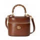 Replica Gucci Mini Bamboo Shoulder Bag 760200 Coffee