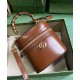 Replica Gucci Mini Bamboo Shoulder Bag 760200 Coffee