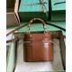 Replica Gucci Mini Bamboo Shoulder Bag 760200 Coffee