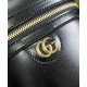 Replica Gucci Mini Bamboo Shoulder Bag 760200 Black