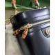 Replica Gucci Mini Bamboo Shoulder Bag 760200 Black