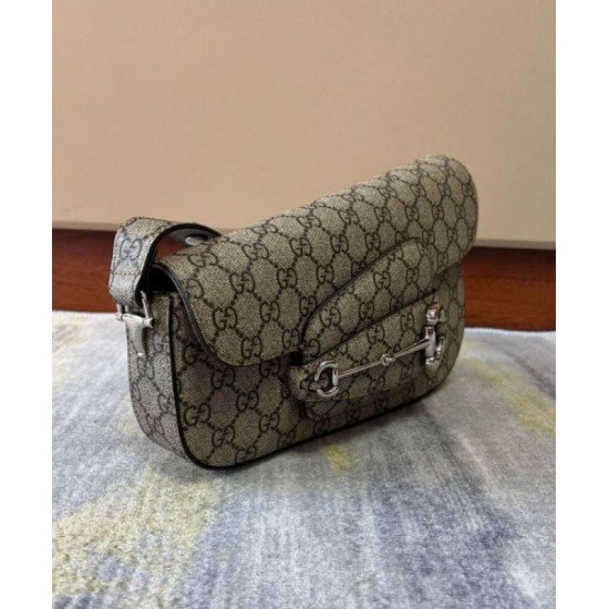 Fake Gucci Horsebit 1955 Small Shoulder Bag 764155 Coffee Replica Replica Gucci Horsebit 1955 Small Shoulder Bag 764155 Coffee