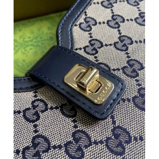 Replica Gucci Moon Side Mini Shoulder Bag 786015 Dark Blue Replica Gucci Moon Side Mini Shoulder Bag 786015 Dark Blue