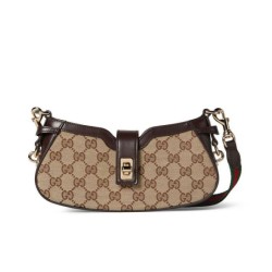 Replica Gucci Moon Side Mini Shoulder Bag 786015 Dark Coffee