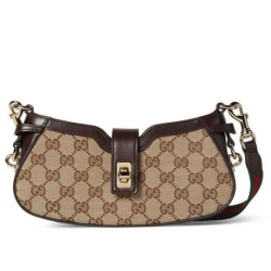 Replica Gucci Moon Side Mini Shoulder Bag 786015 Dark Coffee