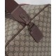 Replica Gucci Maxi Duffle Bag With Web 760152 Dark Coffee Replica Gucci Maxi Duffle Bag With Web 760152 Dark Coffee