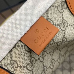 Replica Gucci Medium Tote Bag With Gucci Print 772176 Coffee