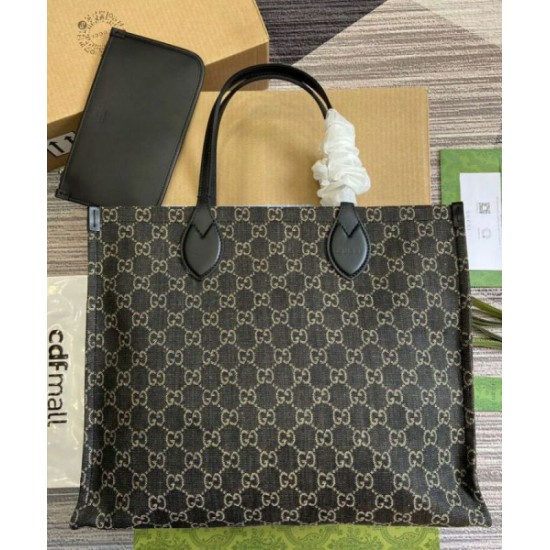 Replica Gucci Ophidia GG Large Tote Bag 772184 Black