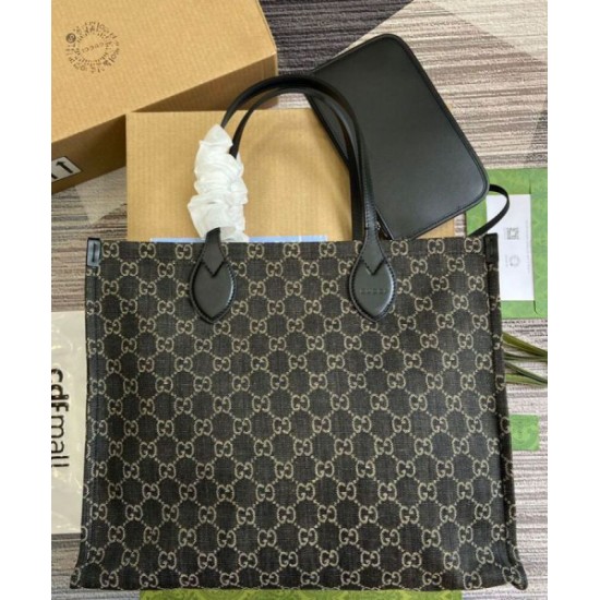 Replica Gucci Ophidia GG Large Tote Bag 772184 Black